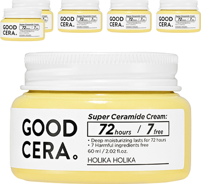 홀리카홀리카 굳세라 수퍼 세라마이드 크림, 60ml, 6개