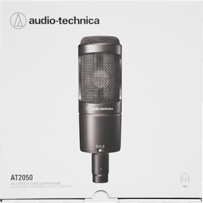 audio-technica 鐵三角 可變指向性電容型麥克風 原廠保固, AT2050, 黑色