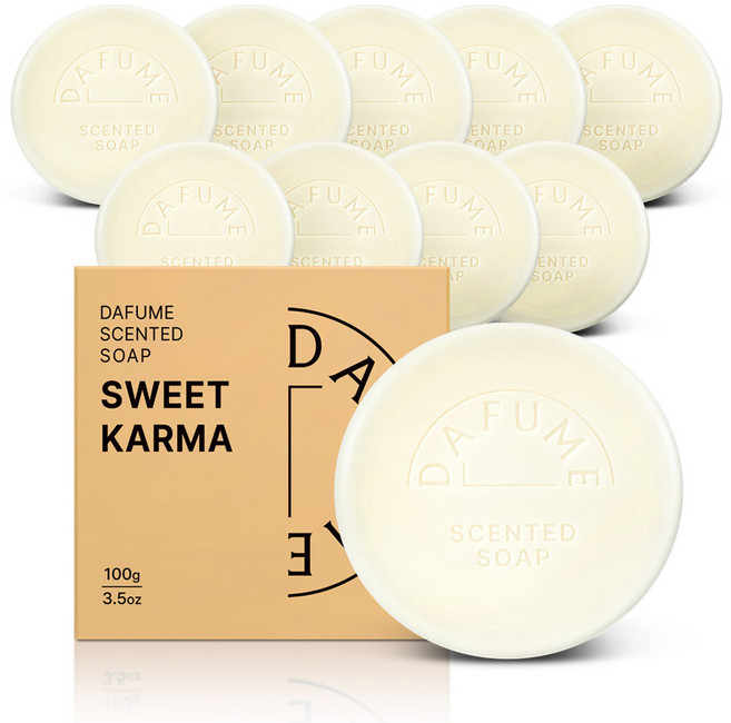 다퓸 바이 코코도르 시그니처 센티드 비누 스윗카마, 100g, 10개입