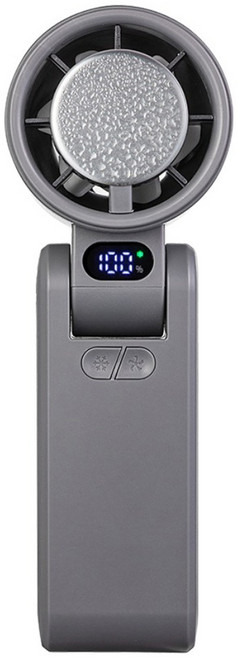 CYKE 高速冷敷折疊風扇 100檔, 灰色, CYKE-650