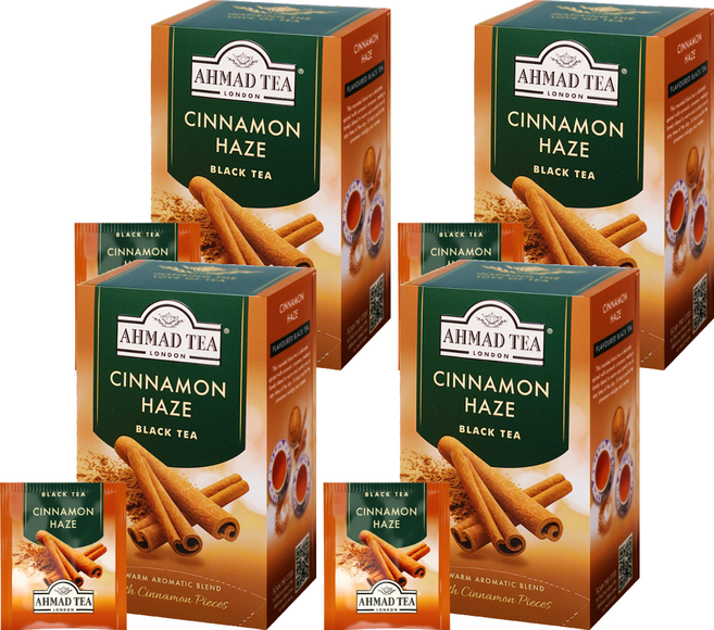 아마드티 시나몬 헤이즈 홍차 티백, 2g, 20개입, 4개