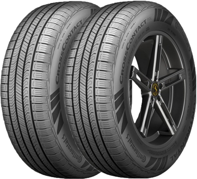 콘티넨탈타이어 크로스콘택트 RX 콘티사일런트 255/45R20/105H, 2개, 출장장착