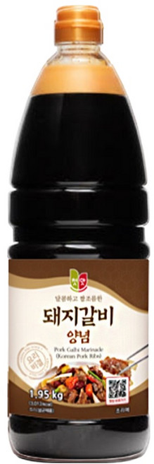 청우식품 돼지갈비양념, 2kg, 1개