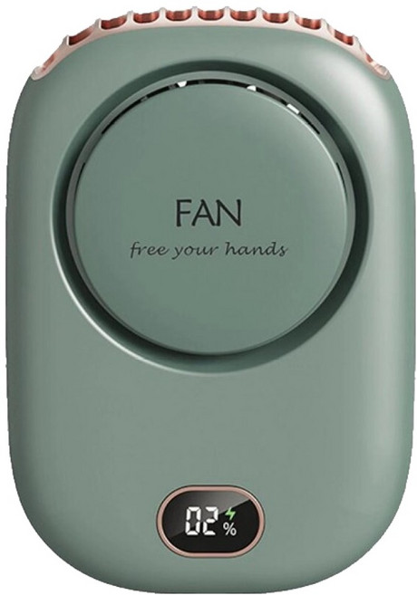 E Store 頸掛風扇 190g, 森林綠, 1個, DQ203