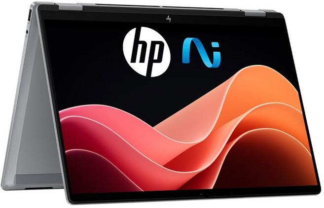 HP 2025 옴니북 X 플립 14 코어Ultra5, Meteor Silver, 1TB, 16GB, WIN11 Home, 14-fm0030TU_UP1