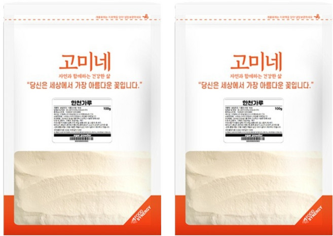 SUPERGOOD Gomine 寒天粉, 100g, 2個