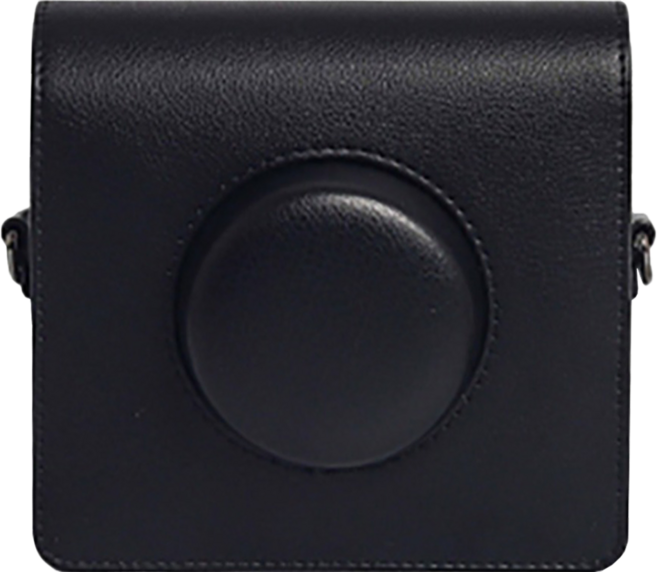 CAIUL 彩友樂 拍立得相機包/復古PU皮相機保護收納包 wide Evo相機適用, 黑色, 1個