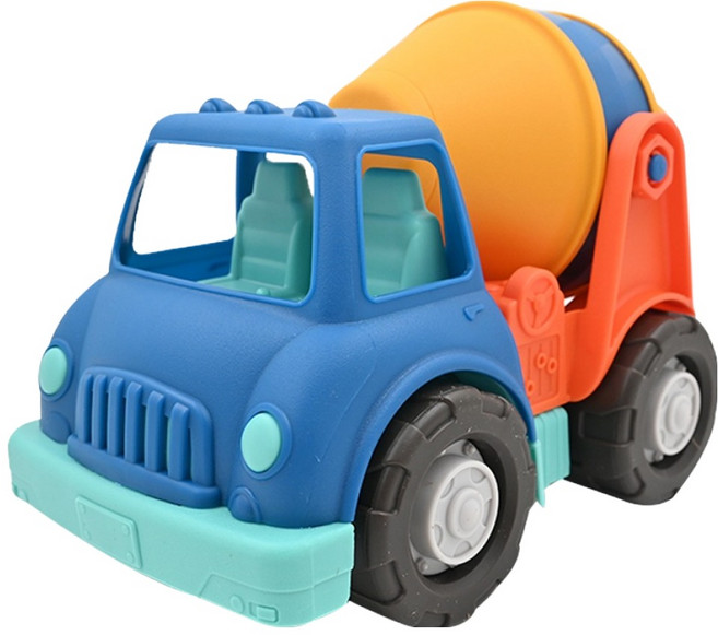 WONDER WHEELS 科育感統玩具1歲以上, 圓周綠水泥車, 1個