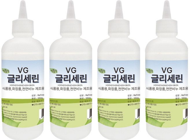 조이라이프 글리세린, 350g, 4개