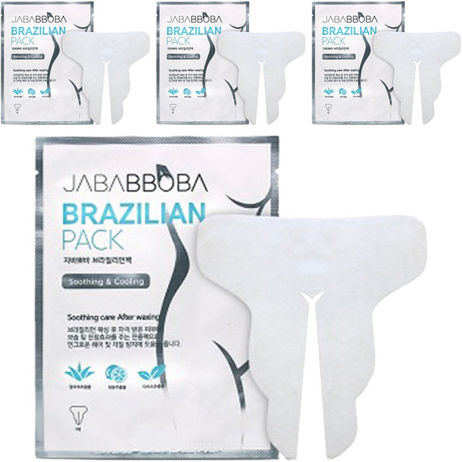 자바뽀바 브라질리언팩, 27g, 4개