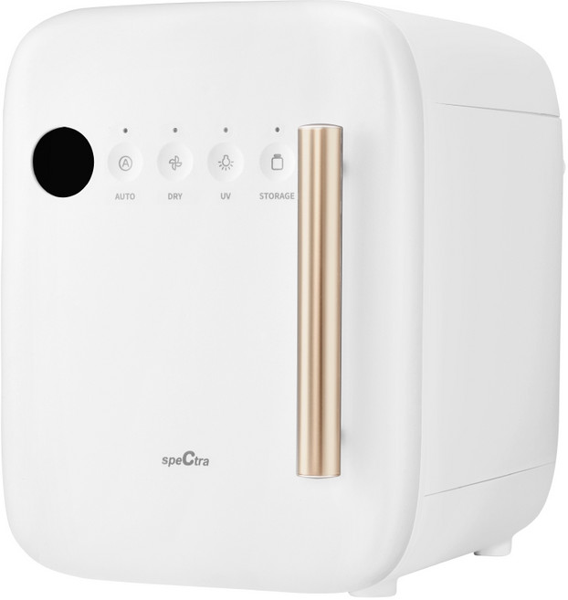 스펙트라 UV LED 젖병 소독기 SPES-03, 클래시화이트, SPES-03W