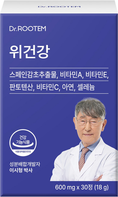 닥터루템 정품 위건강, 30정, 1개