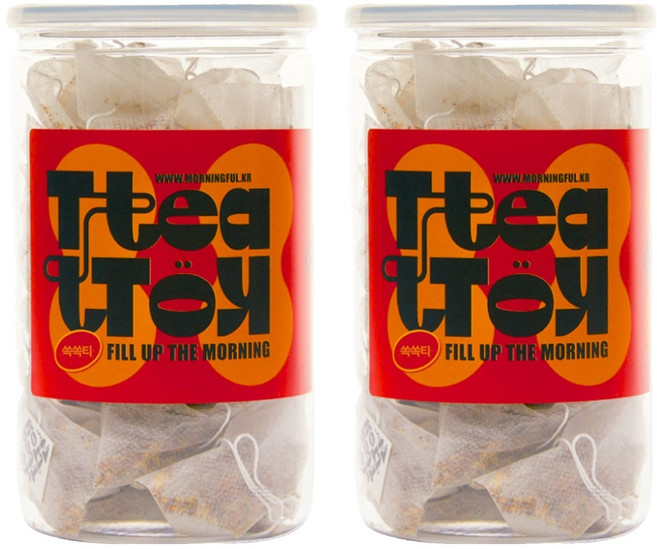 티톡티톡 모닝풀 가벼울 쏙쏙티 호박팥차, 2g, 30개입, 2개