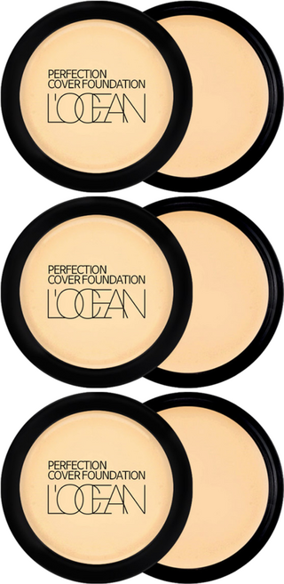 로쎄앙 커버파운데이션, 21호 클리어베이지, 3개