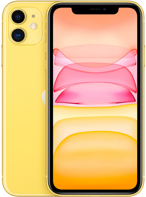 Apple 아이폰 11 자급제, 옐로우, 64GB