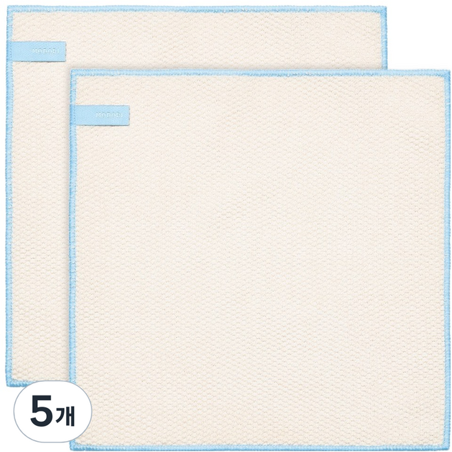 모도리 극세사 항균 산뜻 행주 버터크림 2p, 5개