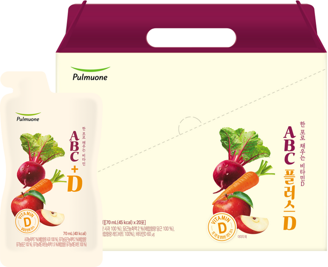 풀무원 ABC 플러스D 20p, 1.4L, 1개