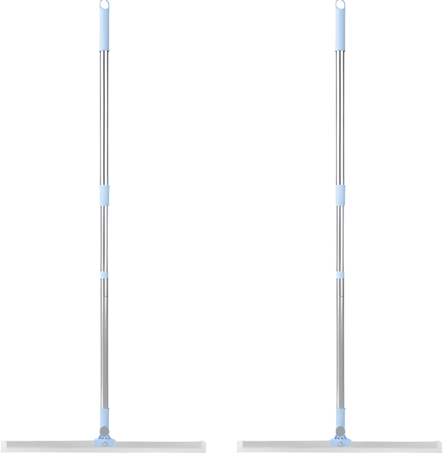 월드크린 실리콘 2단 쓱싹 스퀴지, 2개
