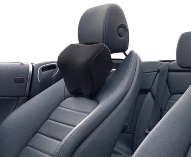 지토스 차량용 목쿠션, 블랙, 1개