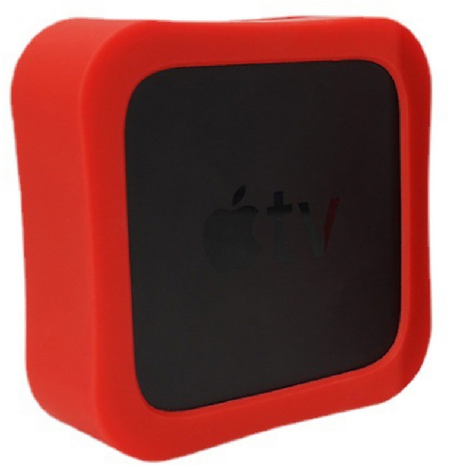 룻츠 애플티비 실리콘케이스, 레드