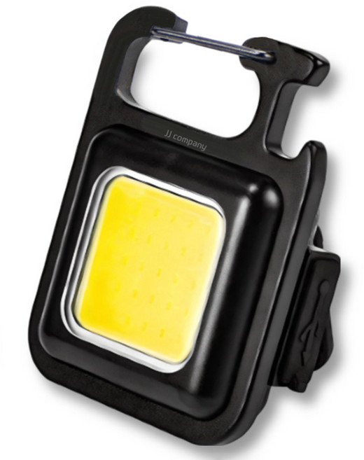 휴대용 LED 미니 후레쉬, 블랙, 1개