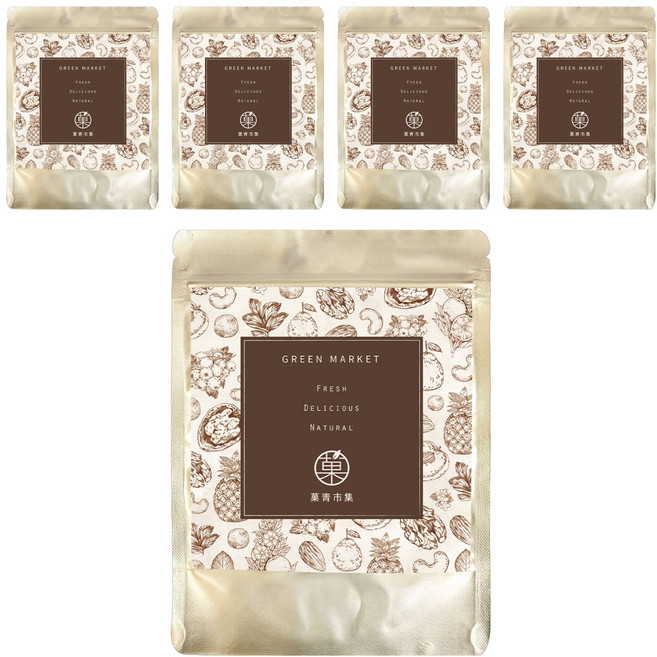 GreenMarket 菓青市集 紅藜麥 QUINOA 無乳糖/無麩質 黃金穀物, 5包, 200g