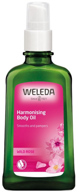 WELEDA 薇蕾德 野玫瑰活膚身體油, 100ml, 1個