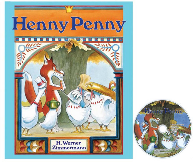 JY books 歌唱繪本點讀版 Henny Penny (Paperback + CD), 多色