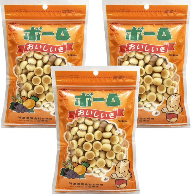 旺揚 乳兒蛋酥, 水果風味, 90g, 3包