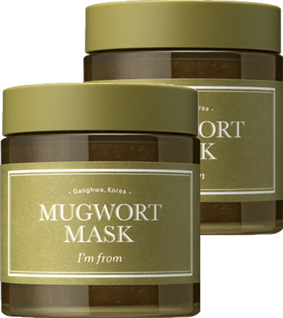 아임프롬 머그워트 마스크, 1개입, 2개 - 쿠팡