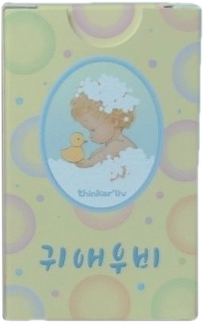 귀애우비 귀 방수밴드 스티커 소형, 50개입, 1개