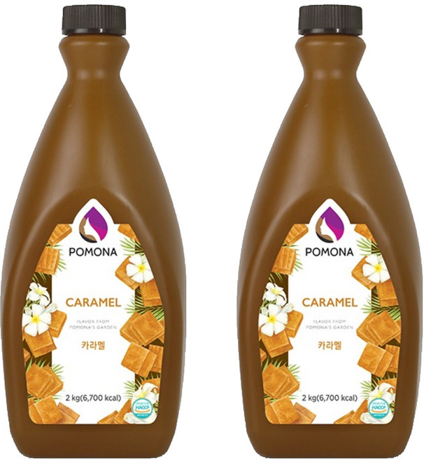 포모나 카라멜 소스, 2개, 2kg