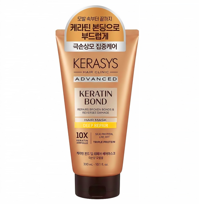 KERASYS Advanced 10x 角蛋白修復護髮膜, 300ml, 1條
