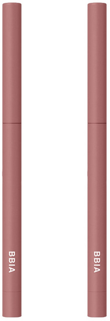 BBIA 魅雅 極細防水抗暈持久眼影眼線筆 0.3g, 20 MAUVE BURN, 2支