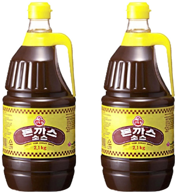 오뚜기 돈까스소스, 2.1kg, 2개