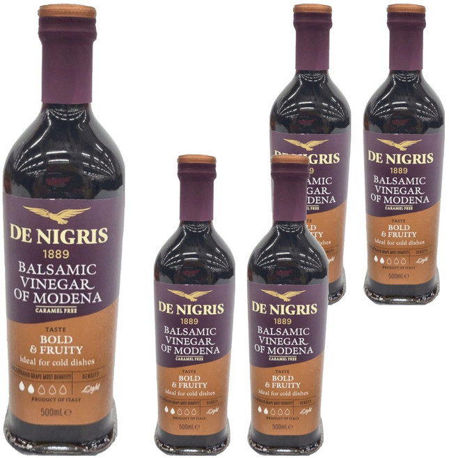 DE NIGRIS 德尼格斯 摩德納巴薩米克醋, 500ml, 5瓶