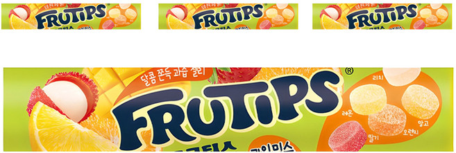 프루팁스 오리지널 젤리, 140g, 4개