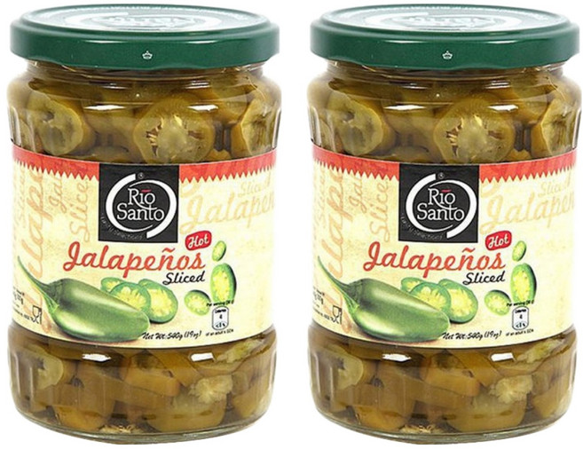 리오산토 할라피뇨 슬라이스, 540g, 2개