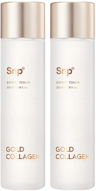 에스엔피 골드 콜라겐 엑스퍼트 토너, 2개, 200ml