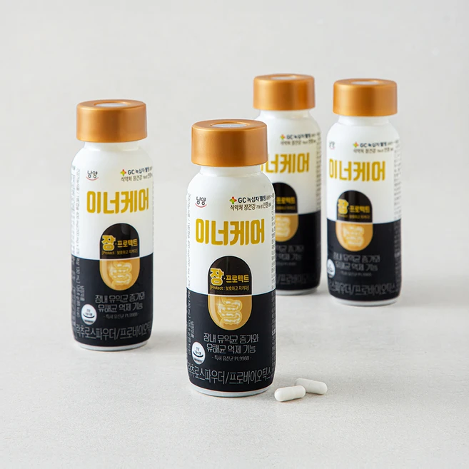 포스트바이오틱스 이너케어 장 프로텍트 유산균음료, 135.6g, 4개입, 1개 - 쿠팡