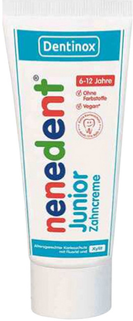 네네덴트 주니어 엘리트 치약, 75ml, 1개