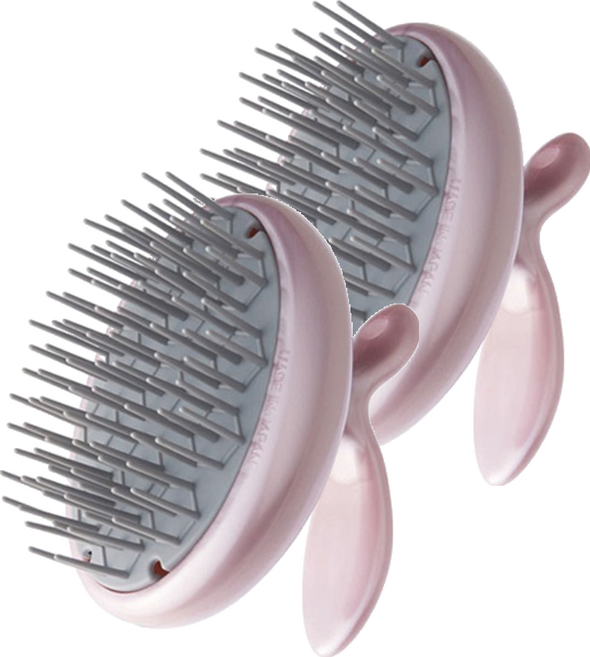 베스 신습관 두피 브러쉬 KNS-600, 혼합 색상, 2개