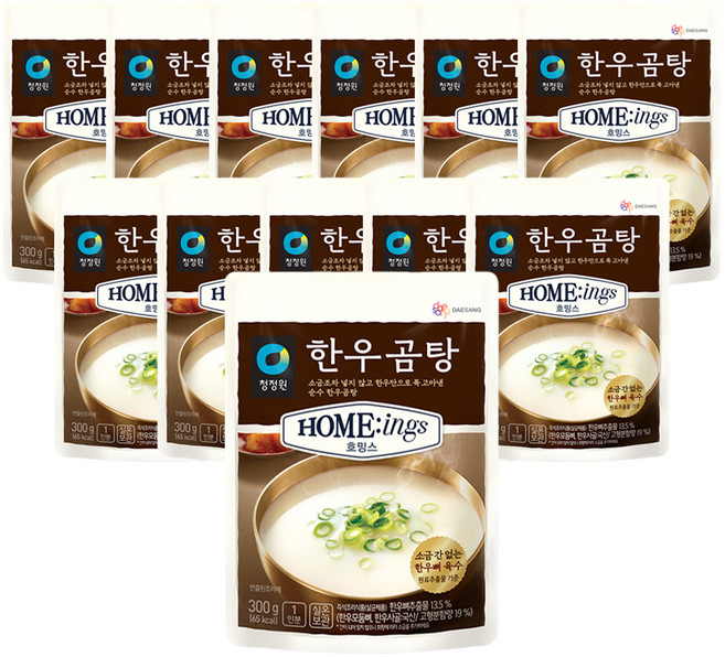 호밍스 한우곰탕, 300g, 12개