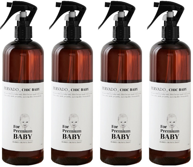 페르바도 칙베이비 살균 스프레이, 500ml, 4개