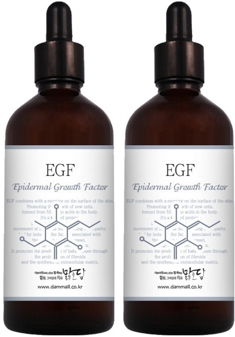 맑을담 EGF원액 앰플, 100ml, 2개
