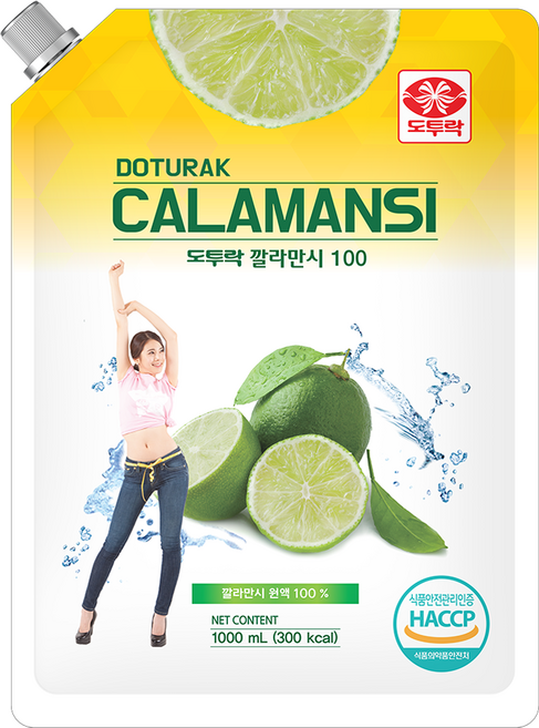 도투락 깔라만시 원액 100, 1L, 1개