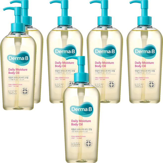 더마비 데일리 모이스처 바디오일, 300ml, 6개