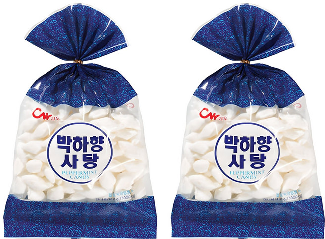 청우식품 박하향 사탕, 410g, 2개