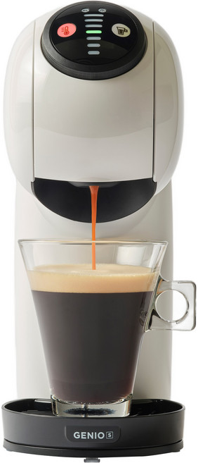 돌체구스토 지니오S 베이직 캡슐 커피머신, 9784, 화이트