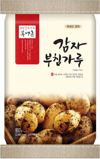 봉평촌 감자부침가루, 800g, 1개